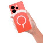 قاب شیائومی مدل Xiaomi Redmi NOTE 14 MARK قرمز مات - تصویر 2