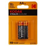باطری آلکالاین قلمی کداک مدل KODAK XTRALIFE دو کارتی