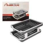 کازیه دو طبقه پلاستیکی AMIRAN S2
