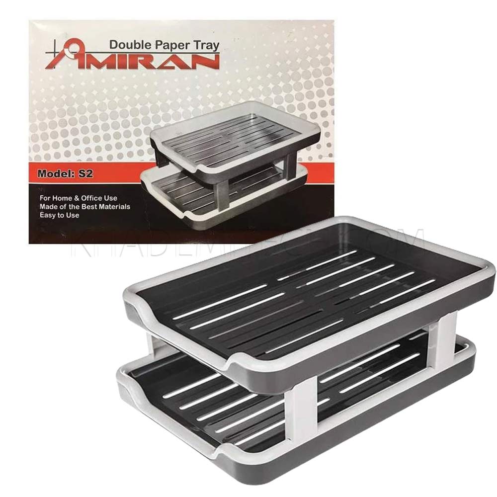 کازیه دو طبقه پلاستیکی AMIRAN S2