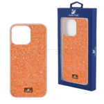 قاب شیائومی سواروسکی مدل SWAROVSKI XIAOMI NOTE 14 4G نارنجی