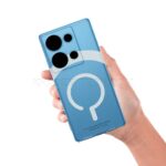 قاب شیائومی مدل Xiaomi Redmi NOTE 14S MARK آبی مات - تصویر 2