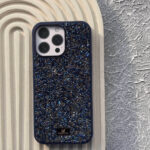 قاب آیفون سواروسکی مدل SWAROVSKI IPHONE 11 Pro Max سرمه ای - تصویر 2