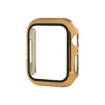 محافظ AppleWatch طلایی 45MM گلس دار