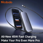 پاوربانک مکدود مدل MCDODO MC-5920 FreeGo Built-in USB-C Cable 10000mAh 45W مشکی - تصویر 4