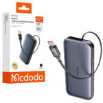 پاوربانک مکدود مدل MCDODO MC-5920 FreeGo Built-in USB-C Cable 10000mAh 45W مشکی