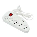 بسته 33 عددی چندراهی برق و محافظ ولتاژ 5 خانه تکسان مدل TAKSAN 2500V طول 3 متر - تصویر 5