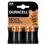 باتری قلم آلکالاین 4 کارتی دوراسل مدل DURACELL 15KATA اصلی بسته 20 عددی( 15 عدد+ 5 عدد هدیه) - تصویر 2