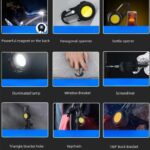چراغ شارژی چند کاره مدل COB rechargeable keychain light 6IN1 - تصویر 2