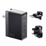 کلگی شارژر مکدودو مدل  MCDODO CH-8101 Pro Dual Type-C + USB Universal Charger EU/UK/US 3-PORT 100W - تصویر 5