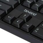 کیبورد و ماوس سیم دار بیاند BEYOND BMK-3260 مشکی - تصویر 3