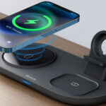 شارژر بی سیم مکدودو مدل MCDODO CH-7061 3 in 1 Wireless Charger مشکی - تصویر 3
