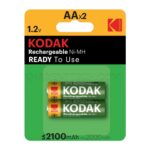 باطری شارژی قلمی کداک مدل 2100 KODAK دو کارتی