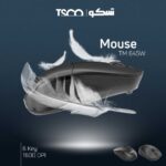 ماوس بی سیم تسکو مدل TSCO TM 645W مشکی - تصویر 2