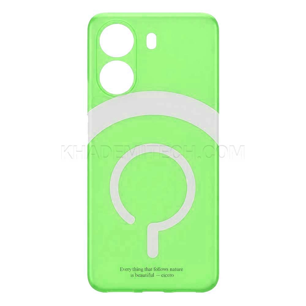 قاب شیائومی مدل Xiaomi Redmi X7 Pro MARK پسته ای مات