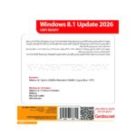 ویندوز 8.1 مدل Windows 8.1 2026 Pro&Enterprise 285t گردو - تصویر 2