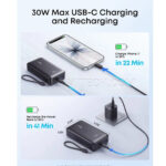 پاوربانک انکر مدل ANKER A110JH11 10000mAh 30W مشکی - تصویر 2