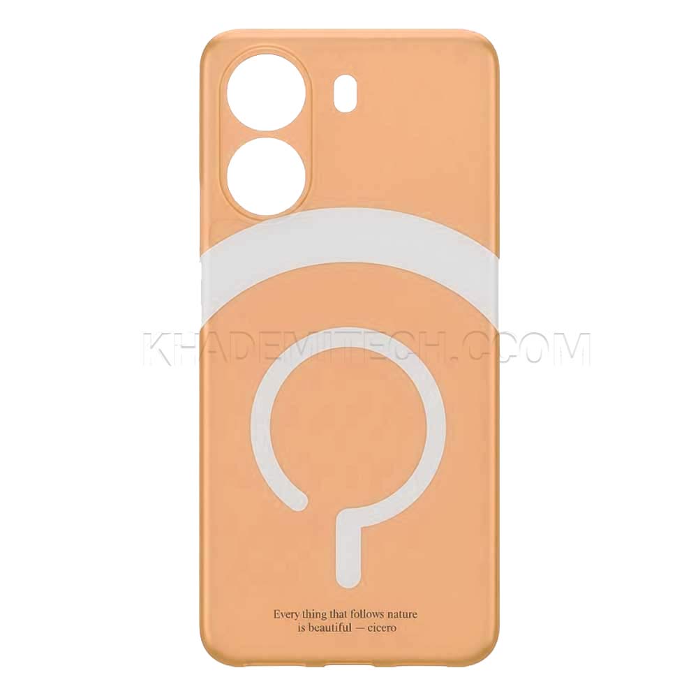 قاب شیائومی مدل Xiaomi Redmi X7 Pro MARK نارنجی مات