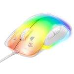 ماوس سیم دار گیمینگ اونیکوما مدل ONIKUMA CW925 سفید - تصویر 2