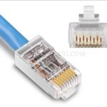 سوکت شبکه میان گذر دی نت مدل D-net Cat7 بسته 100 عددی - تصویر 2