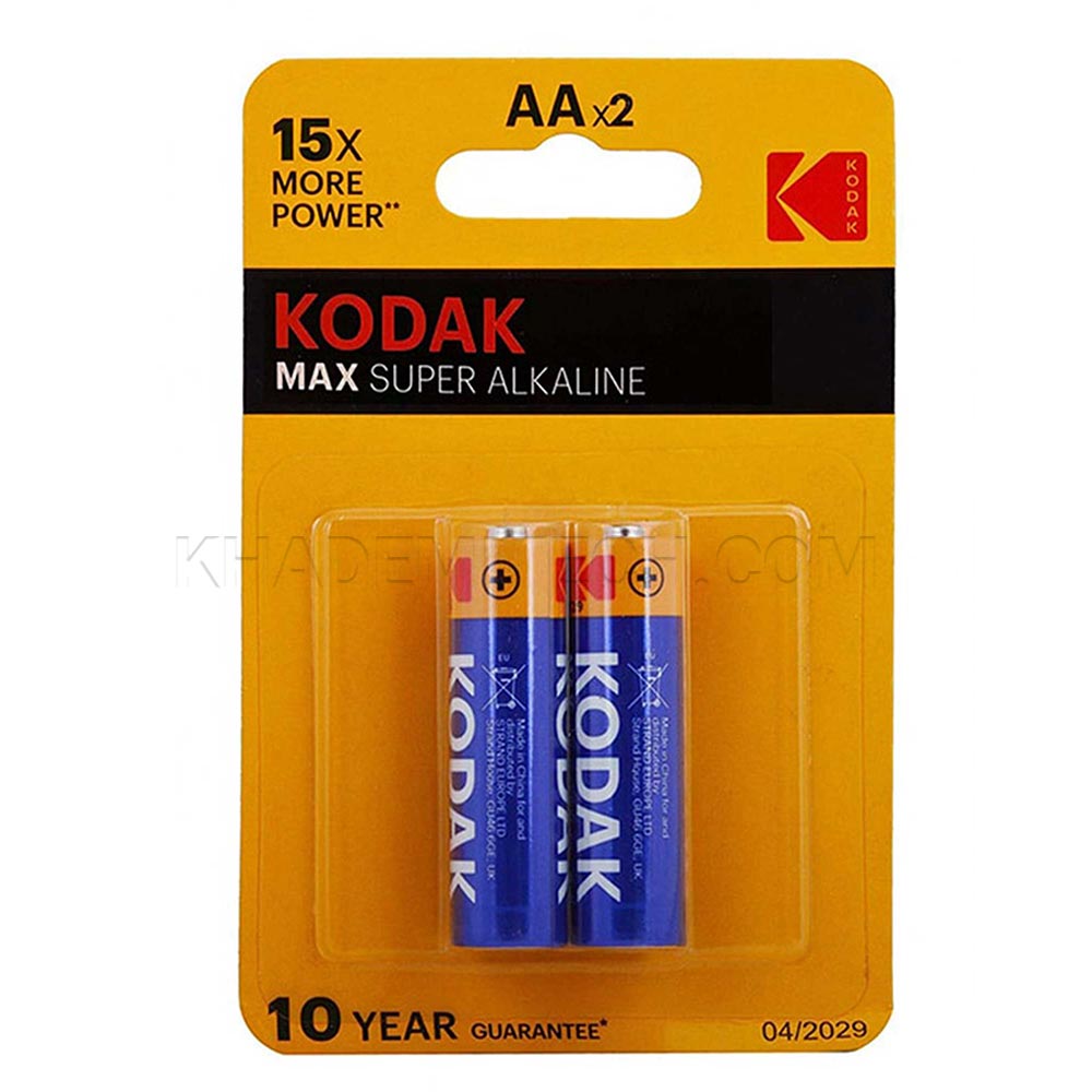 باطری آلکالاین قلمی کداک مدل KODAK MAX دو کارتی