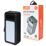 پاوربانک لیامی مدل LIAMI LM7030 30000mAh 22.5W