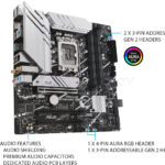 مادربرد ایسوس مدل ASUS PRIME B760M-A DDR5 WIFI Intel 90MB1ELO-M1EAY0 LGA 1700 - تصویر 5