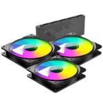 فن کیس گیمینگ 3 عددی تسکو مدل TSCO GFAN300 مشکی