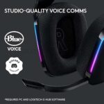 هدست بی سیم گیمینگ لاجیتک مدل LOGITECH G733 LIGHTSPEED مشکی - تصویر 4