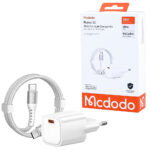 شارژر کامل مکدودو مدل MCDODO CH-0083 USB-C Cable PD 30W  سفید