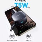 شارژر فندکی انکر مدل ANKER A2738HA2 75W طوسی - تصویر 3