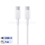 کابل شارژ دو سر تایپ سی سامسونگ مدل SAMSUNG EP-DA705 سفید طول 1 متر - تصویر 3