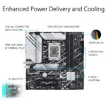 مادربرد ایسوس مدل ASUS PRIME B760M-A DDR5 WIFI Intel 90MB1ELO-M1EAY0 LGA 1700 - تصویر 4