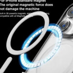 قاب آیفون اسپیگن مدل Spigen MagSafe IPHONE 15 Pro Max شفاف طوسی - تصویر 2