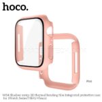 محافظ اپل واچ مدل HOCO WS4 45mm صورتی - تصویر 2