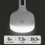لامپ آویز دار شارژی دی پی مدل DP DP-7814C 48W - تصویر 2