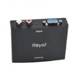 تبدیل VGA به HDMI رویال مدل ROYAL مشکی + آداپتور - تصویر 2