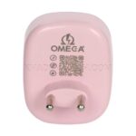 تبدیل سه به دو تایمر دار امگا مدل OMEGA M100 صورتی - تصویر 2