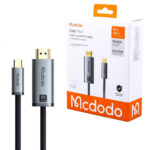 کابل انتقال تصویر مکدودو مدل MCDODO CA-8040 8K USB-C to HDMI Cable طول 2 متر