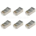 سوکت شبکه وی نت مدل  V-NET CAT6 SFTP بسته 100 عددی - تصویر 2