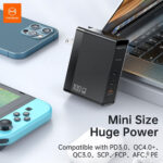 کلگی شارژر مکدودو مدل  MCDODO CH-8101 Pro Dual Type-C + USB Universal Charger EU/UK/US 3-PORT 100W - تصویر 6