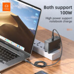 کلگی شارژر مکدودو مدل  MCDODO CH-8101 Pro Dual Type-C + USB Universal Charger EU/UK/US 3-PORT 100W - تصویر 4