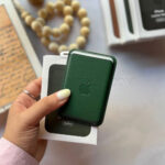 جا کارتی مگ سیف دار مدل اپل WALLET MAGSAFE سبز - تصویر 2