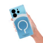 قاب شیائومی مدل Xiaomi Redmi NOTE 14 MARK آبی مات - تصویر 2