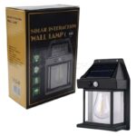 چراغ دیوارکوب خورشیدی مدل solar interaction wall lamp 888