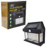 چراغ دیوارکوب سنسوردار خورشیدی مدل SOLAR WALL LAMP BK-888-2