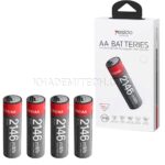 باتری شارژی قلم یسیدو مدل YESIDO YP88 AA بسته 4 عددی