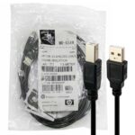 کابل پرینتر اچ پی مدل HP 1.8M دفترچه دار