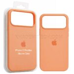 قاب سیلیکونی اپل مدل Silicon IPHONE 17 ProMax صورتی