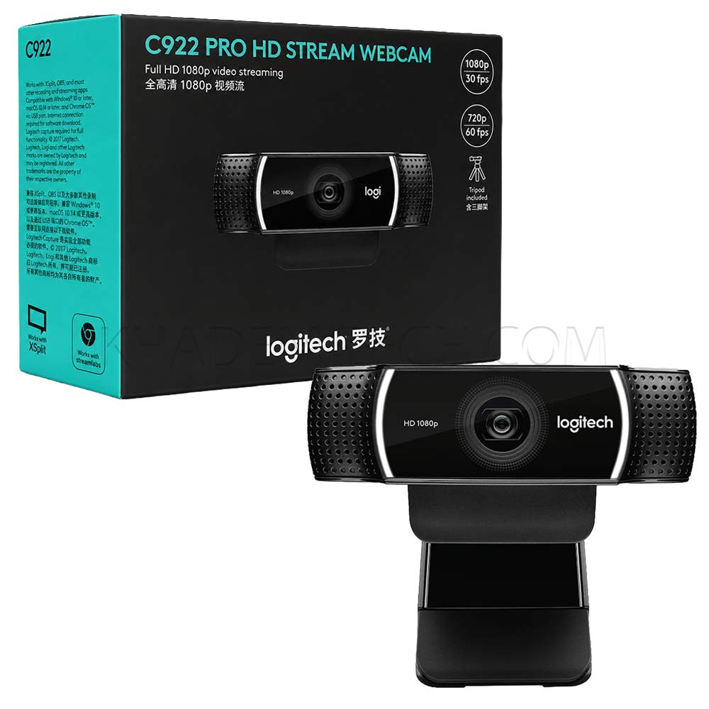 وبکم لاجیتک مدل LOGITECH C922 PRO مشکی
